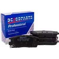 Задние дисковые колодки тормозные Delcoparts 19372227