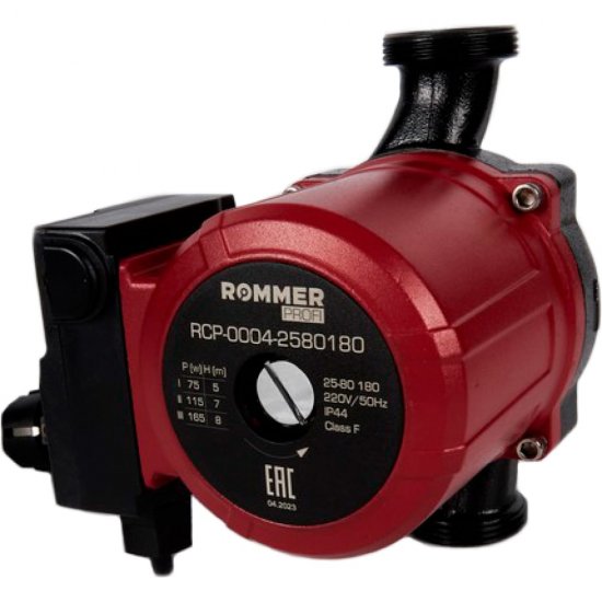 Циркуляционный насос ROMMER profi 25/80-180