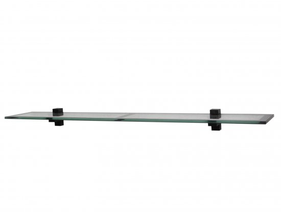 Полка для ванной Турин 80F стеклянная 12.5x80 см