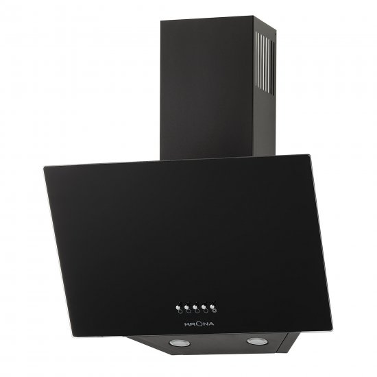 Кухонная вытяжка наклонная Krona Gabriele 50 см черная (00026740)