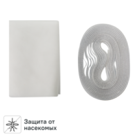 Москитная штора Artens 100x100 см белый