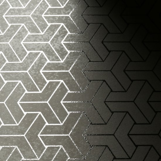 Плитка декор Kerama Marazzi Ломбардиа серая 400x250x8 мм