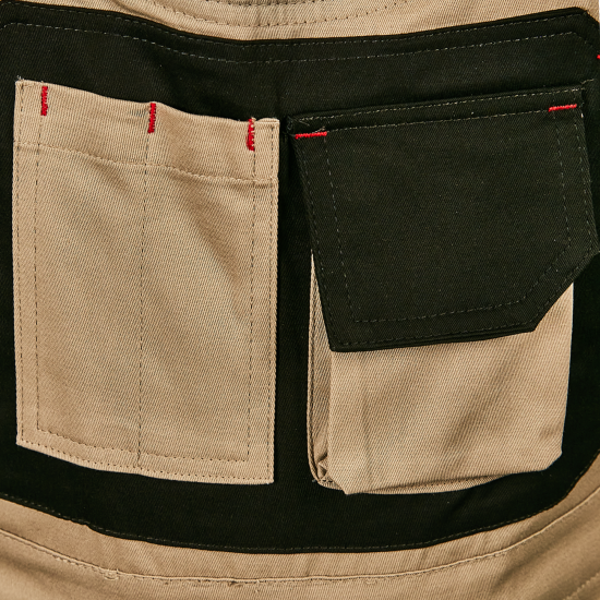 Полукомбинезон рабочий Спец-авангард цвет бежевый размер 48-50 рост 170-176 см