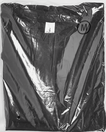 Футболка цвет черный размер L