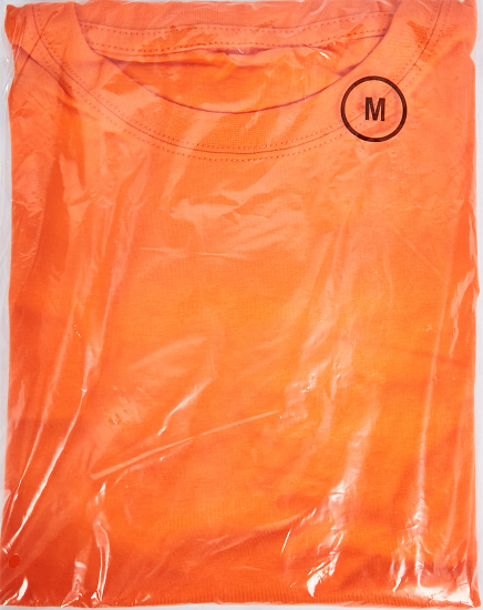 Футболка цвет оранжевый размер М