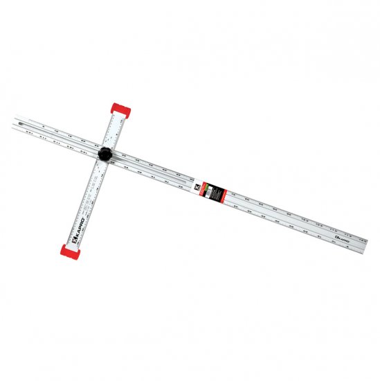 Угольник строительный Kapro 1200 мм складной алюминиевый