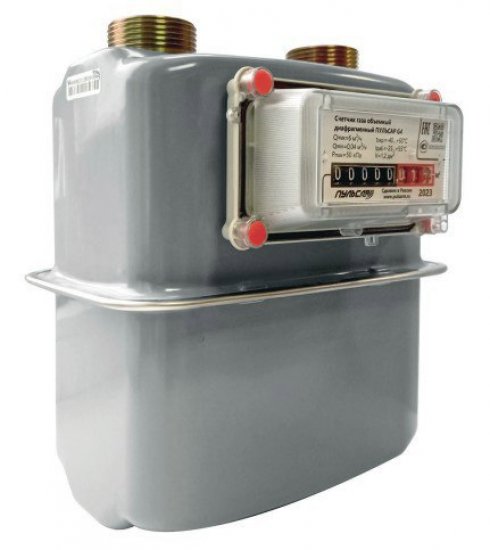 Счетчик для газа Пульсар G1.6 правый 1 1/4