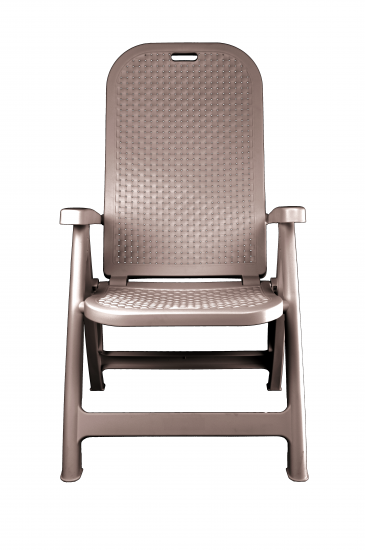 Кресло складное Adriano Discover 61x68x109 см полипропилен цвет капучино