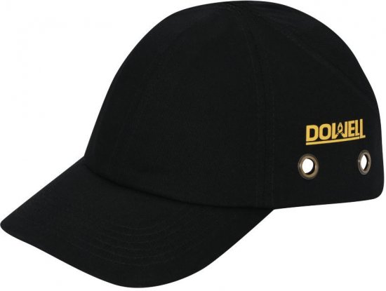 Кепка усиленная Dowell цвет черный размер регулируемый