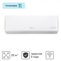 Сплит-система инверторная Komanchi KACTI-09H/N8 9K BTU охлаждение/обогрев WI-FI