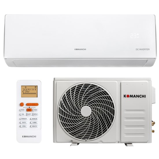 Сплит-система инверторная Komanchi KACTI-12H/N8 12K BTU охлаждение/обогрев WI-FI