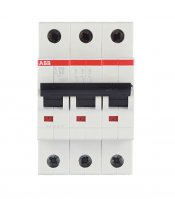 Автоматический выключатель модульный ABB S203 3P 50А тип C 6 кА 400 В (2CDS253001R0504)