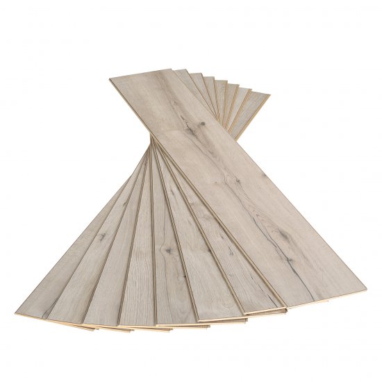 Ламинат 33 класс Classen Casa Energy дуб бежево-серый/дуб сакраменто рустик 1,973 кв.м 8 мм с фаской влагостойкий