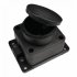 Настенная каучуковая розетка Smartbuy SBE-16-1-00-R
