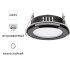 Светильник точечный встраиваемый влагозащищенный TDM Electric SQ0359-0114 под отверстие 80 мм 4 м² цвет черный