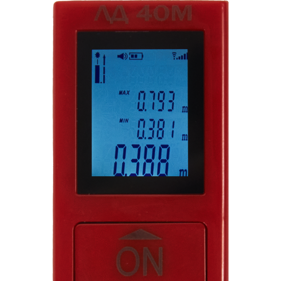 Дальномер лазерный Elitech ЛД 40М, 40 м