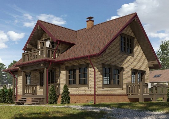 Гибкая черепица ламинированная Docke Pie Dragonsiberia темно-коричневая 2.38 м²