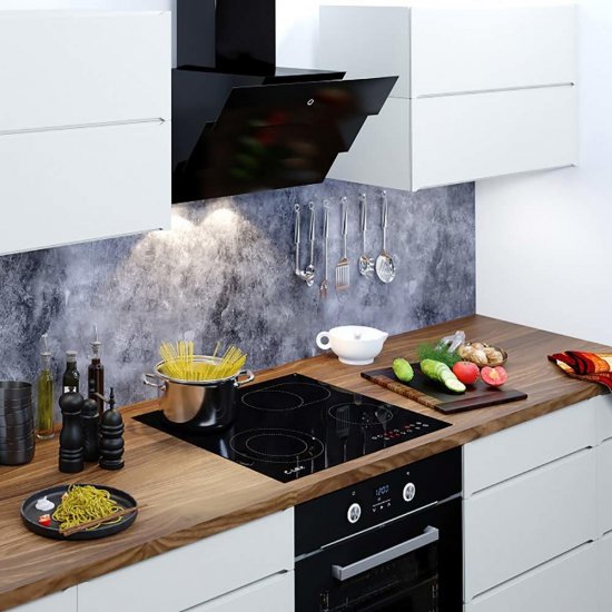 Кухонная вытяжка наклонная Lex Rio GS 60 см черная (CHTI000371)