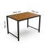 Стол складной Loft 48.5x40.5x42 см полипропилен бежевый