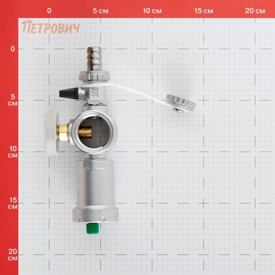 Узел Far 1 ВР(г) х 1 ВР(г) с автоматическим воздухоотводчиком (FK 3438 1)