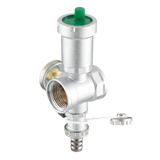 Узел Far 1 ВР(г) х 1 ВР(г) с автоматическим воздухоотводчиком (FK 3438 1)