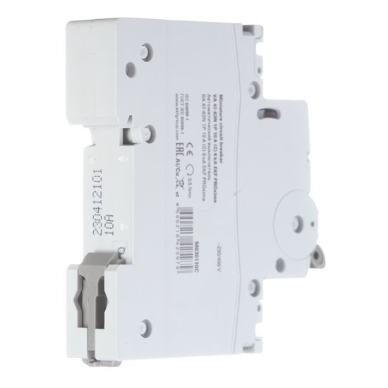 Автоматический выключатель модульный EKF PROxima ВА 47-63N 1P 10А тип C 6 кА 230 В (M636110C)