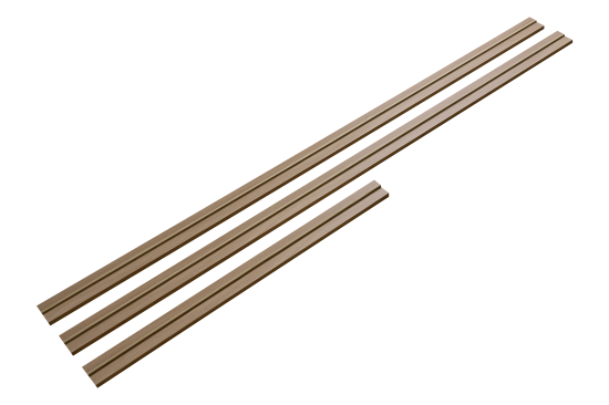 Комплект дверной коробки 2070x70x26 мм Hardflex ясень коричневый (2.5 шт.)