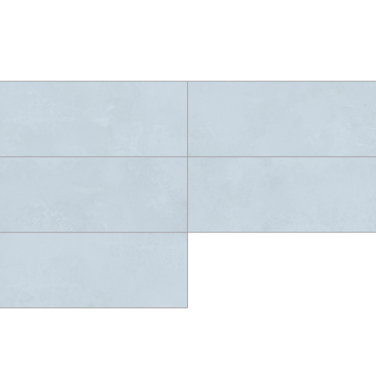 Плитка настенная Azori Trent Mar 20.1x50.5 см 1.52 м² матовая цвет голубой