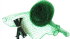 Защитная сеть для пруда Green Apple GFN20-65 6x5 м