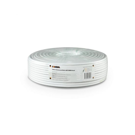 Коаксиальный кабель CADENA RG-6U light