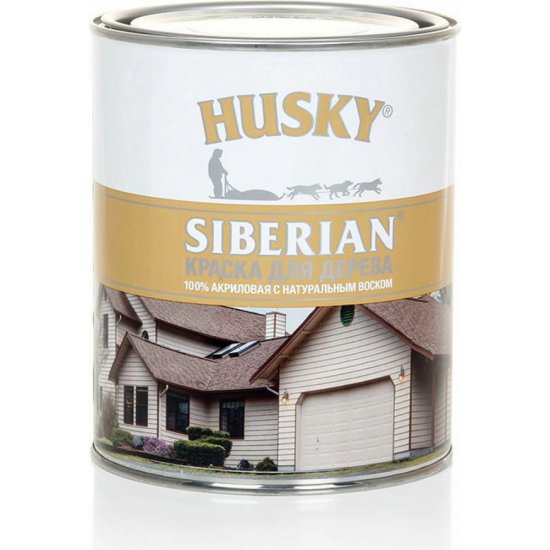 Акриловая краска для дерева HUSKY SIBERIAN