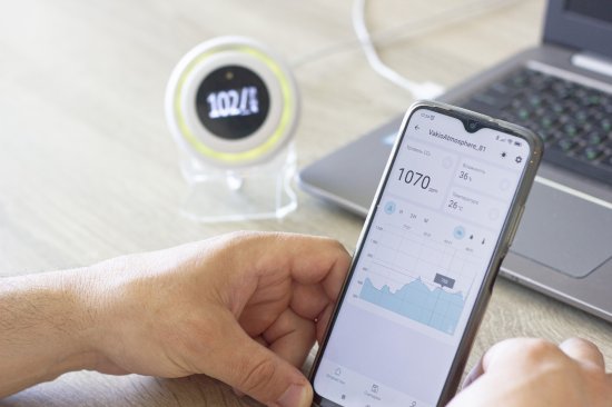 Метеостанция Atmosphere Vakio цвет белый