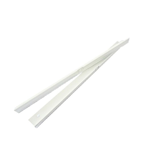 Комплект крепления полки Титан-GS 33x2x3.2 см металл цвет белый