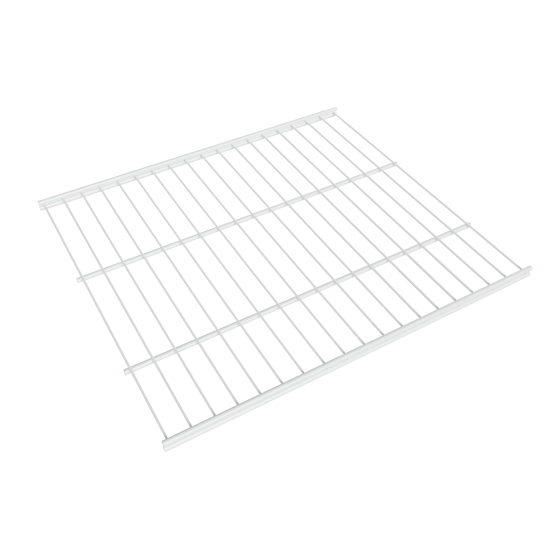 Полка сетчатая 46.3x40.6 см металл цвет белый