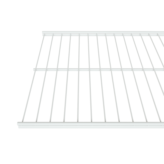 Полка сетчатая 46.3x30.6 см металл цвет белый