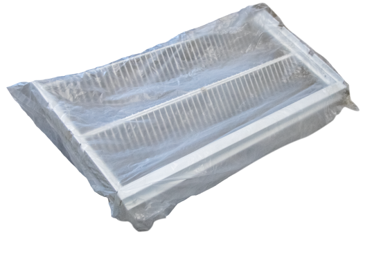 Полка для обуви выдвижная Титан-GS 90x18.1x44 см металл цвет белый