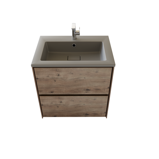 Раковина Florentina Белла 65 см цвет серый