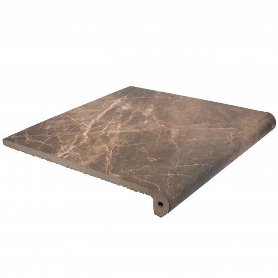 Ступень Nevada Emperador 33x33 см цвет коричневый 1 шт.