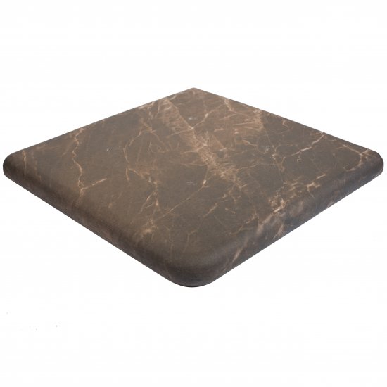 Ступень угловая Nevada Emperador 33x33 см цвет коричневый 1 шт.