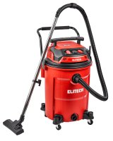 Пылесос строительный Elitech ПС 24-60А2, 2400 Вт, 60 л