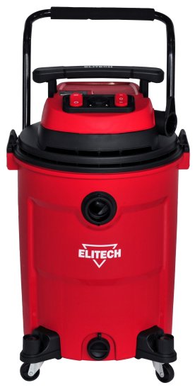 Пылесос строительный Elitech ПС 24-60А2, 2400 Вт, 60 л