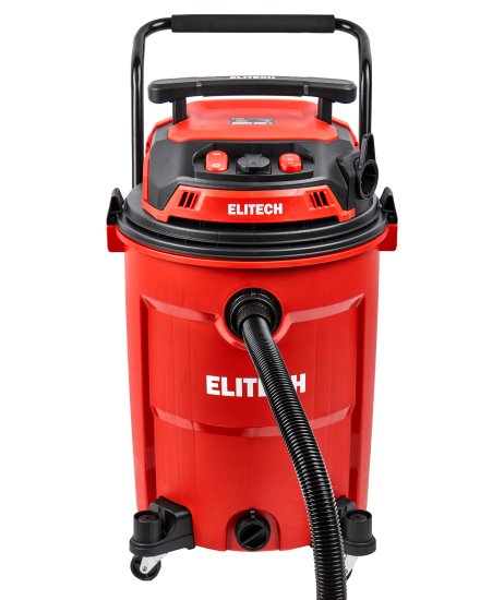 Пылесос строительный Elitech ПС 24-60А2, 2400 Вт, 60 л