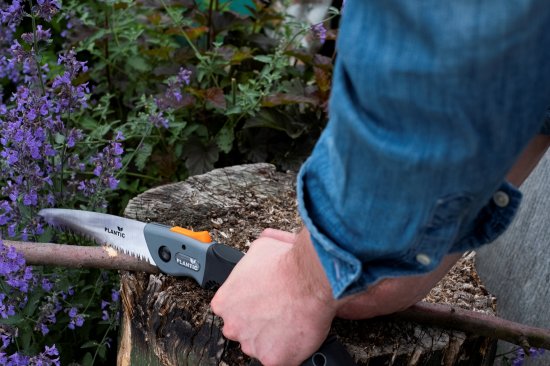 Пила садовая складная Plantic P302 180 мм сталь/пластик