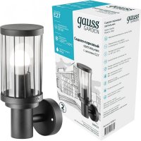 Садово-парковый светильник на стену вверх Gauss Vega