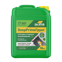 Грунтовка Glims DeepPrime Грунт 10 л
