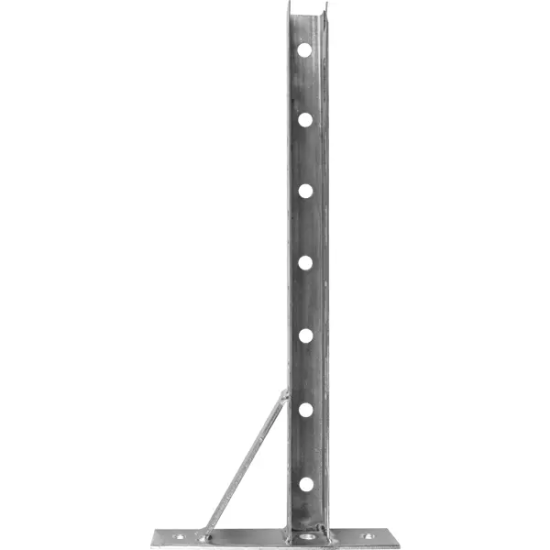 Кронштейн опорный мебельный левый 400x30x2