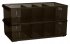 Контейнер для хранения Optima 24.2x12.9x44.7 см полипропилен цвет коричневый