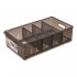 Контейнер для хранения Optima 24.2x12.9x44.7 см полипропилен цвет коричневый