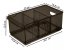 Контейнер для хранения Optima 16.5x12.9x30.5 см полипропилен цвет коричневый