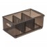 Контейнер для хранения Optima 16.5x12.9x30.5 см полипропилен цвет коричневый